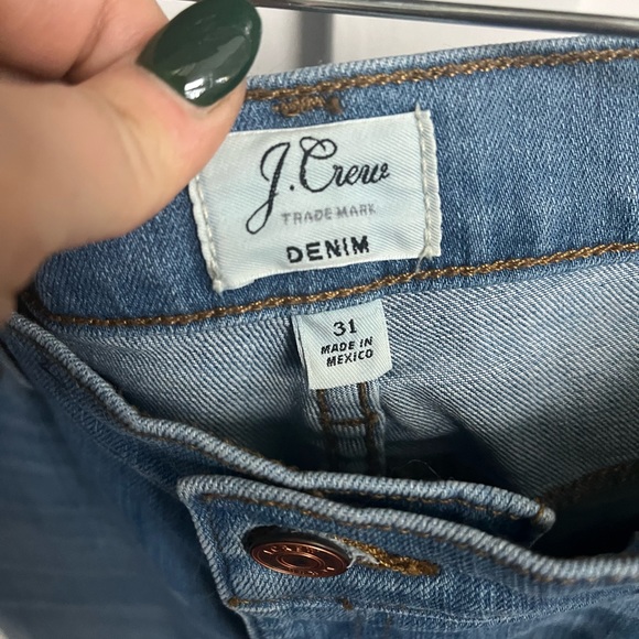 Jcrew size 31 denim skirt - Picture 2 of 3